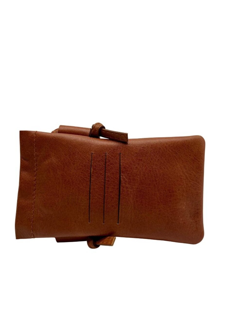 Madewell Brown Leather Smartphone Crossbody Bag